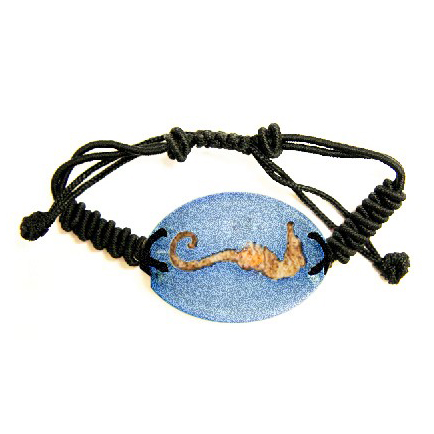 blue seahorse bracelet
