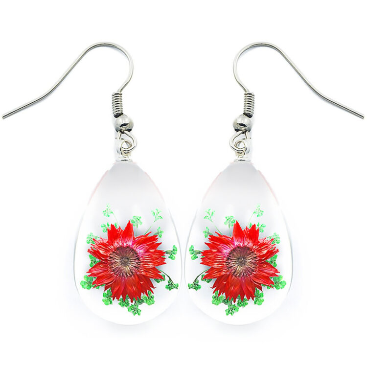 Flower earrings FE7