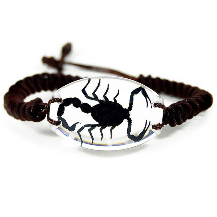 black scorpion bracelet