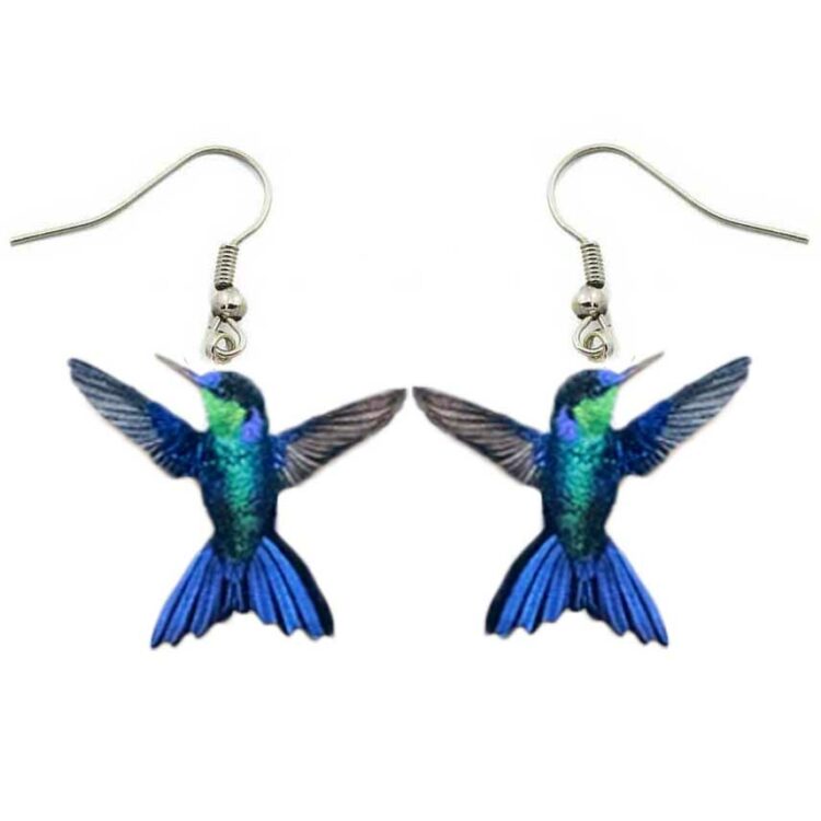 hummingbird replica earrings