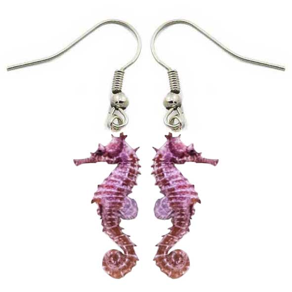 seahorse replica earrings
